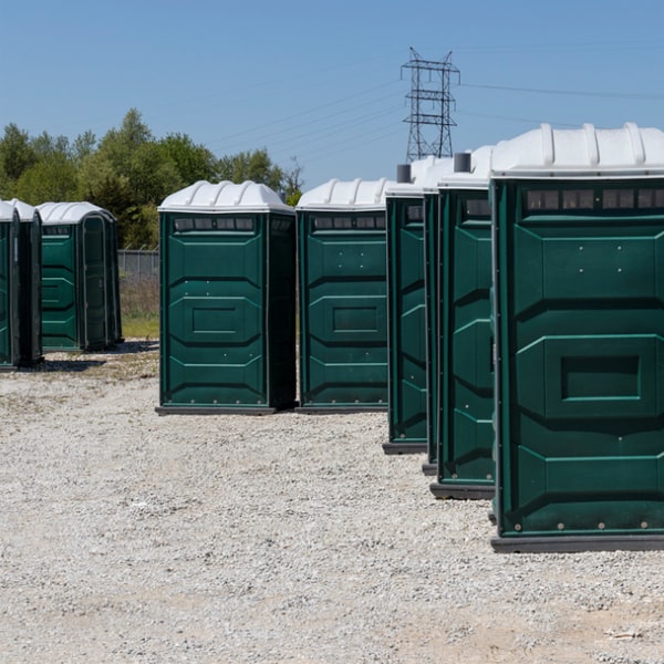 what is the difference between a standard event toilet and a luxury event portable restroom